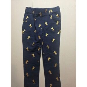 Garanimals Toddler Girls Navy Gold Metallic Unicorn Shirt Leggings Set 2T NP2
